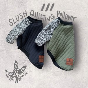 画像1: ▶︎ slush quilting pullover【犬服★送料無料】