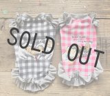 【販売ページです】☆ gingham check cool tank ☆