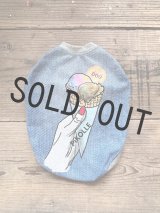 【現品】【MP/ML】denim like waffle tank【ice cream】※クーポン不可
