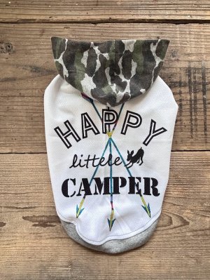 画像1: 【現品】【MP/SM着丈28cm】HAPPY CAMPER cool hoodie  ※クーポンご利用可◎