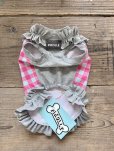 画像2: 【現品】【MP/SM着丈27cm】☆ gingham check cool tank ☆【フリル付き】※クーポン不可 ※イラスト無し価格 (2)