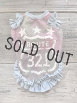 【現品】【MP/SM】vintage ROUTE321【フリル付き☆ pink green mix】※クーポン不可