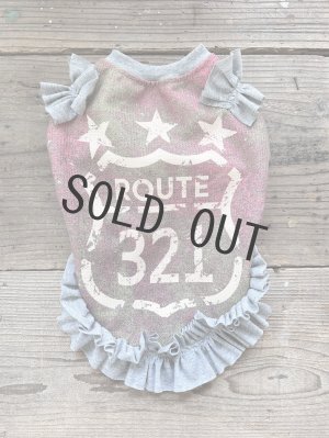 画像1: 【現品】【MP/SM】vintage ROUTE321【フリル付き☆ pink green mix】※クーポン不可