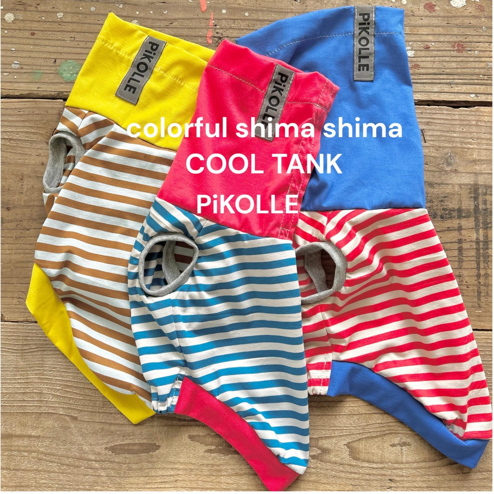 【販売ページです】★colorful shima shima COOL TANK★